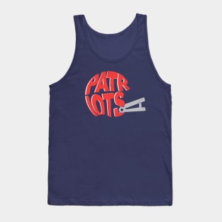 Pats Helmet Tank Top